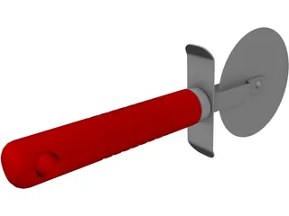 Pizza Cutter 3D Model