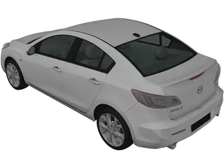 Mazda 3 Sedan (2011) 3D Model