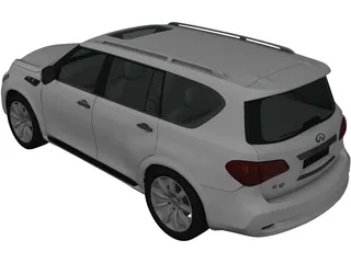 Infiniti QX56 (2011) 3D Model