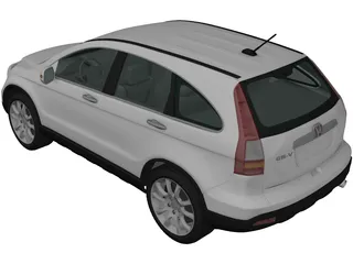 Honda CRV (2011) 3D Model