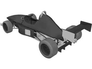 JRC FJ1000 Race Car 3D Model