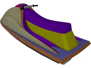 Jet Ski 3D Model