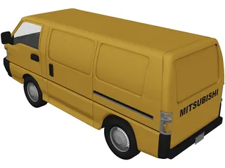 Mitsubishi L300 (1997) 3D Model