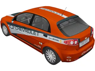 Chevrolet Lacetti (2010) 3D Model