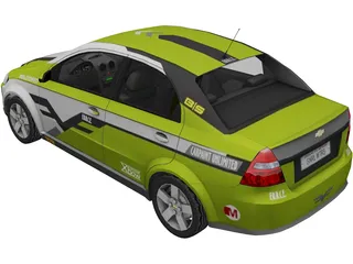 Chevrolet Aveo (2010) 3D Model