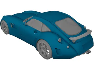 Wiesmann GT MF5 3D Model