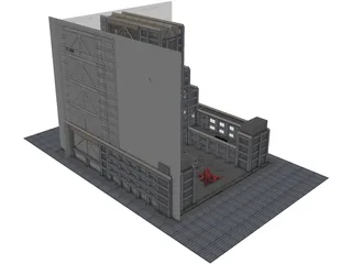 UNU Building Tokyo 3D Model