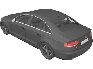 Audi A4 (2011) 3D Model