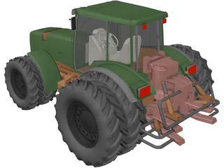 Tractor 3D Model