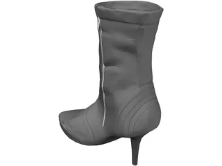 Woman Boot 3D Model