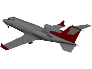 Bombardier Learjet 3D Model