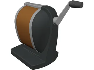 Pencil Sharpener 3D Model