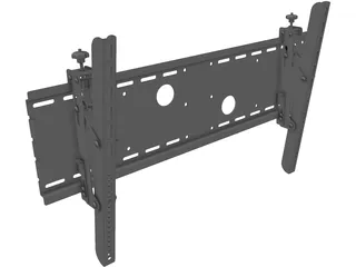 Tilting Television Wall Mount 3D Model