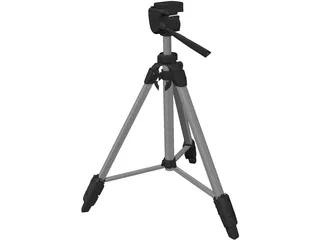 Tripod Light Camera 3D Model