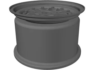 Keizer CL-10 Formula SAE Wheel 3D Model