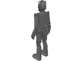 Action Figure 3D Model