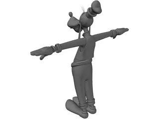 Goofy 3D Model