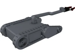 SUGV Surveillance Robot 3D Model