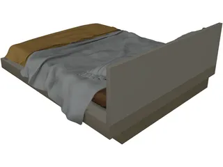 Bed 3D Model