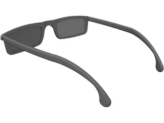 Reading Glasses 3D Model