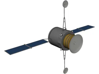 Satellite 3D Model