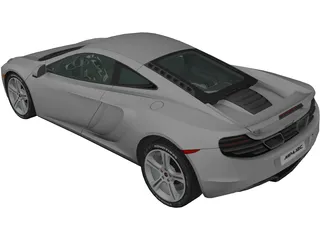 McLaren MP4-12C 3D Model