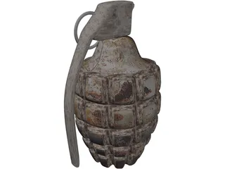 Grenade 3D Model