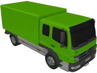 Mercedes-Benz Atego 1323L (2011) 3D Model