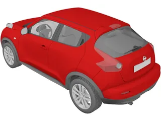 Nissan Juke (2011) 3D Model