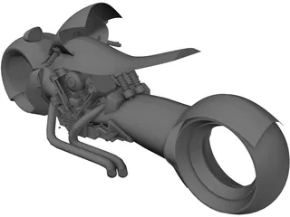 Connecting Rod Bike Concept 3D Model