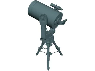 Telescope 3D Model