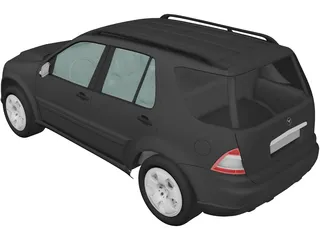 Mercedes-Benz M-Class 3D Model