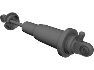 Penske Quarter Midget Shock 3D Model