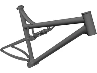 Bike Frame 3D Model