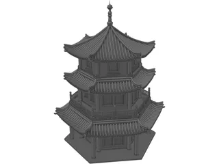 Pagoda 3D Model