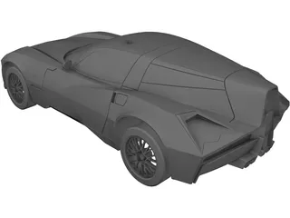 Spada Vetture Sport 3D Model