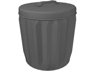 Trashcan 3D Model