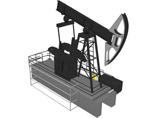 Oil Rocker 3D Model