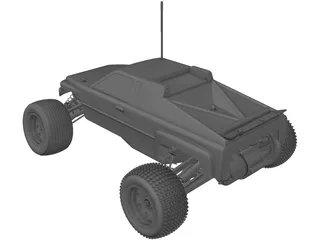 Traxxas Rustler RC Car 3D Model