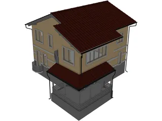 Cottage 3D Model