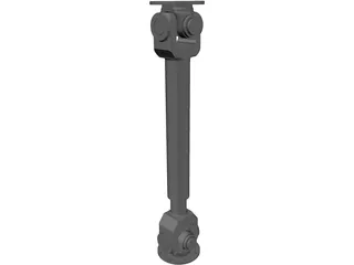 Cardan Shaft 3D Model