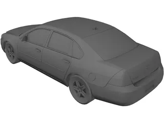 Chevrolet Impala (2009) 3D Model