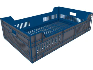 Plastic Rack 3D Model