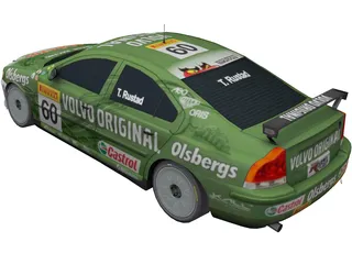 Volvo S60 Rally (2003) 3D Model