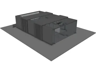 Modern House 3D Model