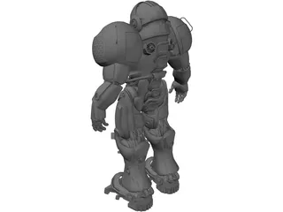 Spacesuit 3D Model