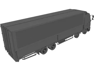 Hino Truck 3D Model