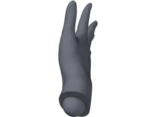 Human Hand 3D Model