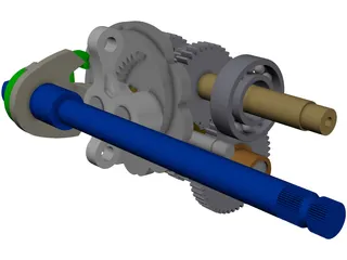 Gear Box 3D Model