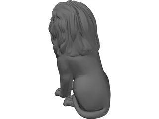 Lion 3D Model